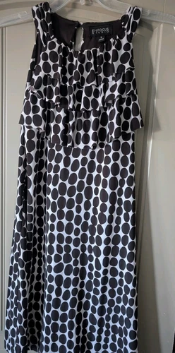 VETEMENTS En Focus Studio donna marrone a pois taglia 6