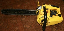 Vintage McCulloch Power Mac 6 Chainsaw + New Chain, Runs Well But Needs Repairs 
