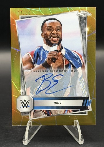 Big E #172 2025 Topps Chrome WWE card