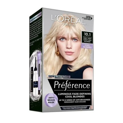 L'Oreal Paris Preference 10.1 Helsinki Permanent Blonde Hair Colour Lasting Dye