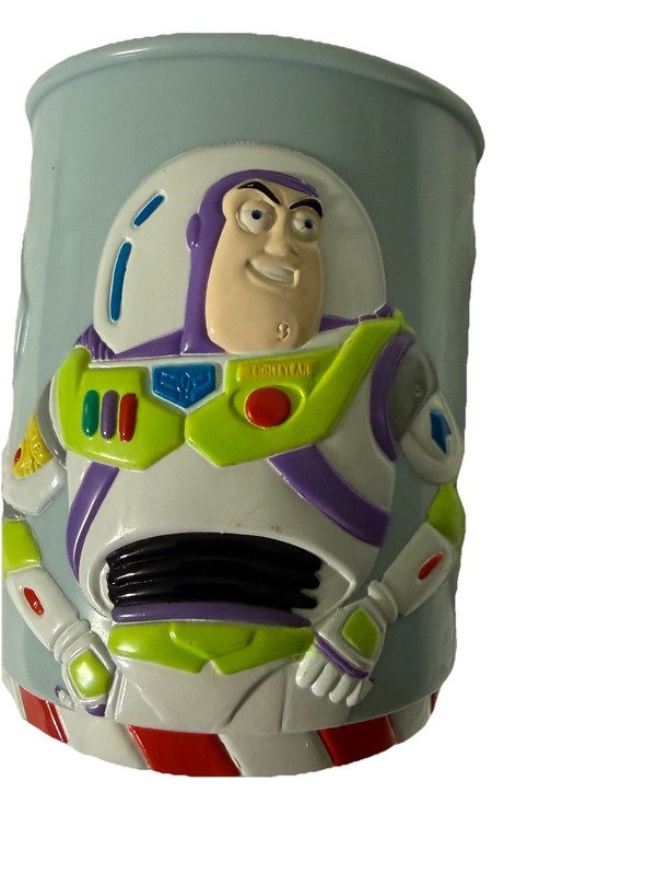 Disney Toy Story Mug Superhero Buzz Lightening Collectors Item Good Condition