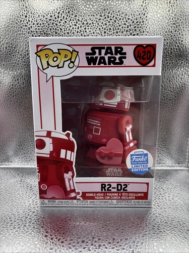 Funko Pop! Vinyl: Star Wars - R2-D2 (Pink) - Funko Web (FW) (Exclusive) #420