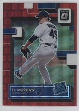 2022 Panini Donruss Optic Red Pandora Prizm 55/99 Eli Morgan #79 Rookie RC