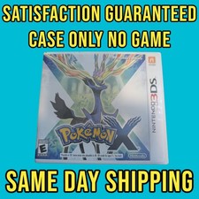 Pokemon X Nintendo 3DS, 2013 Authentic EMPTY CASE Only Insert - NO GAME