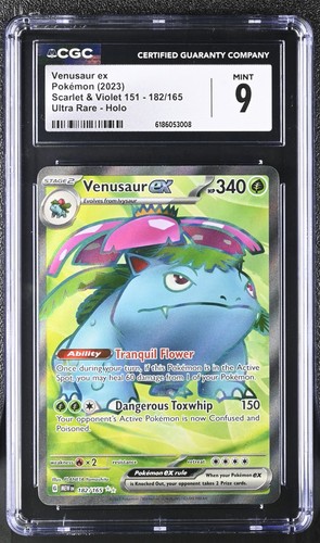 Venusaur ex graded CGC 9 for sale on eBay