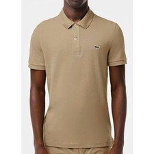 Lacoste Men's Short Sleeve Classic Pique Polo Shirt Lion XL