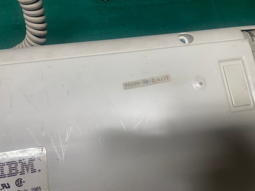 vintage IBM mechanical keyboard model M July 9 1986 1386887 din 5 connector vtg - Picture 10 of 12