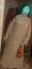 Vintage Gemmy Life Size Donna the Dead Retired Animatronic Halloween w/pumpkin — photo 2