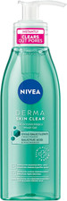 NIVEA Derma Skin Clear Gel Detergente Viso (1 X 150 Ml), Detergente Formulato pe