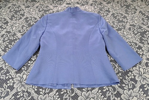 Jessica Howard 2 pc. Maxi Dress Suit Sz.16 Periwinkle Polyester Fully Lined NWT - Picture 12 of 21