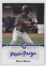 2013 Leaf Perfect Game Showcase Blue 6/25 Kevin Reyes #A-KR2 Auto 0o9