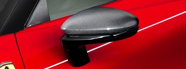 Genuine Ferrari SF90 Carbon Fibre Mirror Kit