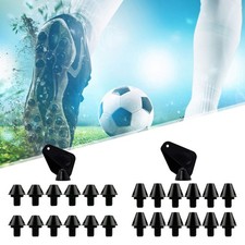 12x Football Boot Studs Soccer Shoe Spikes Screw in Anti Slip Portable Turf