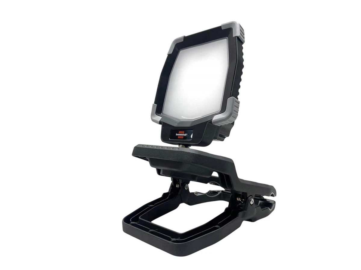 Torcia LED Ricaricabile Brennenstuhl 200 Lumen - Portatile Con Batteria 450mAh, USB-C, Magnete E Clip