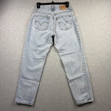 Vintage Levi's 550 Relaxed Fit Tapered Leg Light Wash Jeans Women s 6S 2003