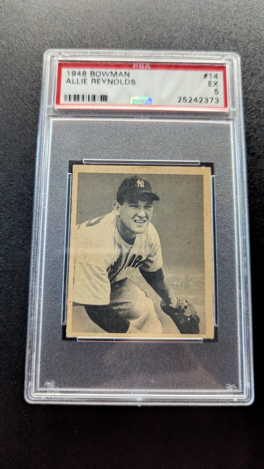 1948 Bowman Allie Reynolds #14 PSA 5