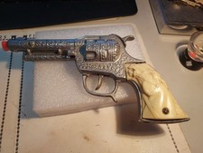1950"RANGER"Die Cast Toy Cap Gun Single Shot Pistol-Gene Autrey Horse Head Grips