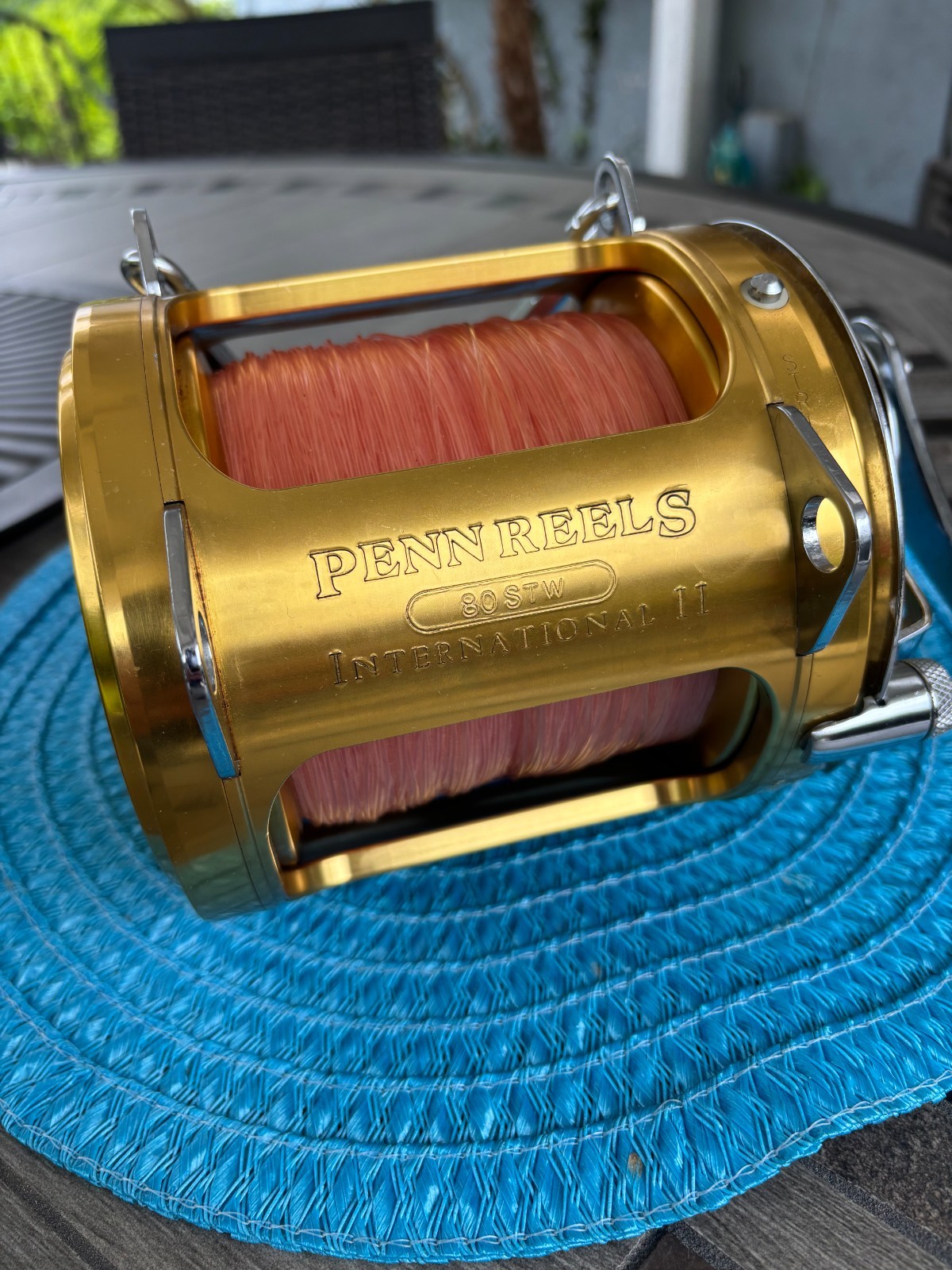 CLEAN!! Penn International II 80STW Trolling Reel 2-Speed Bi