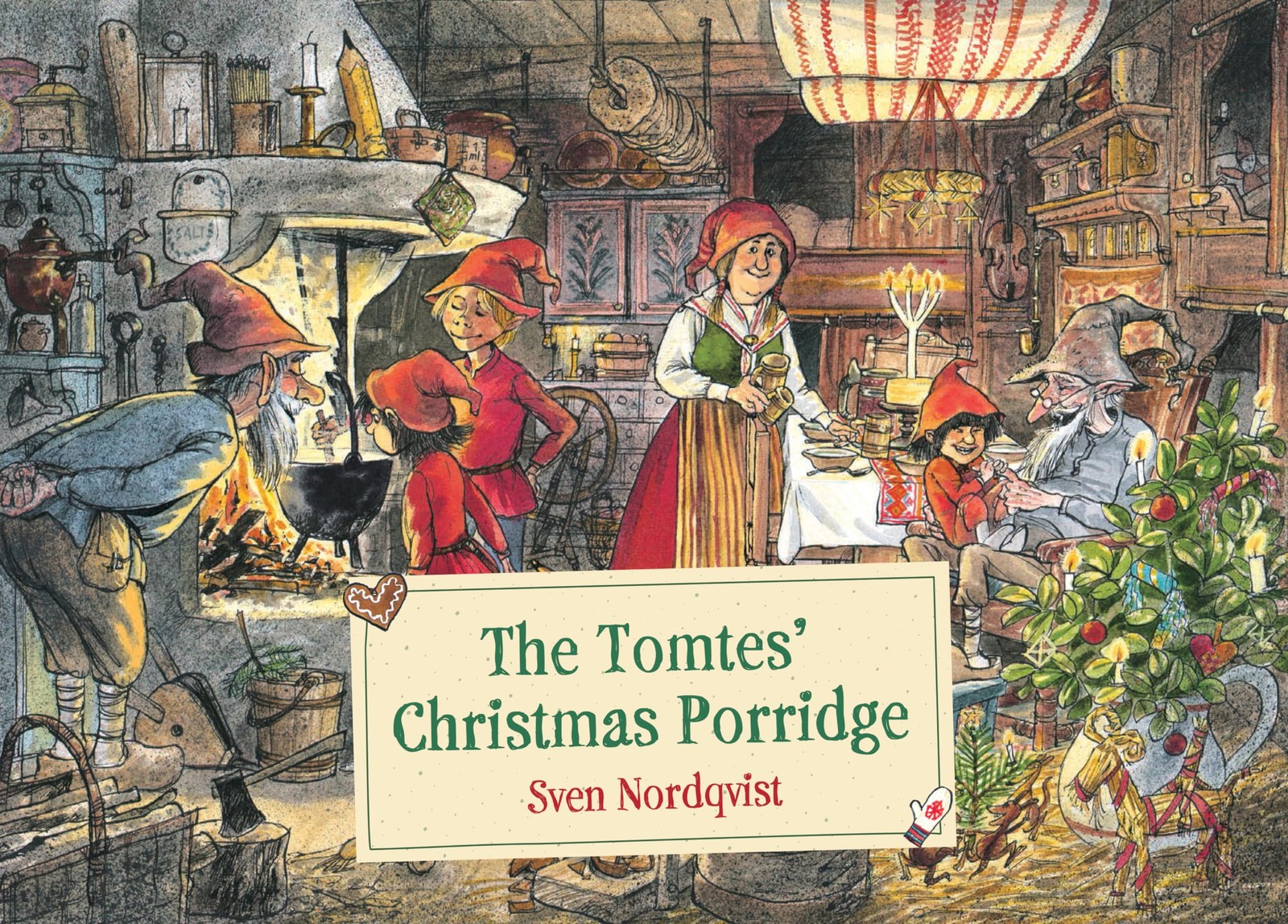 The Tomtes' Christmas Porridge. Nordqvist Fast Free Shipping** - Image 7