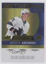 2021 Credentials 2020-21 Debut Ticket Access Yellow /249 Nikolai Knyzhov #71 vm9