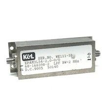 54MHZ LPF BW 2MHZ Microwave Coaxial Filter EPAM3L54-2.0-0/0 General Microwave