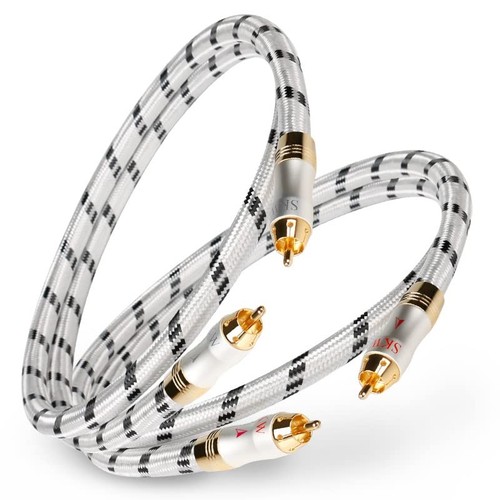 SKW Flagship serie Cavo audio RCA rame ad alta purezza con placcatura d argento prezzo ebay