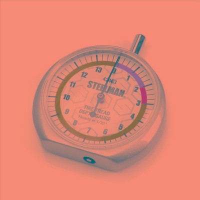 J S Products 42463 [steelman] Dial-type Color-coded Tread Depth Gauge