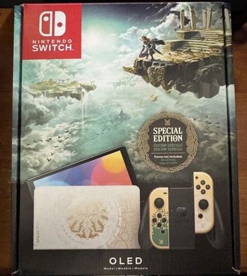 Nintendo Switch OLED Tears of the Kingdom Edition CIB -Dock factory sealed