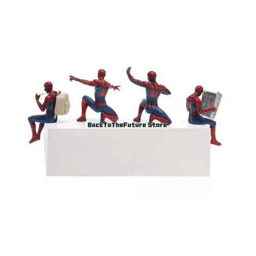 Hasbro Marvel Spider Man 7-9 cm Actionfigur Spider-Man isst Pizza - Bild 4 von 4