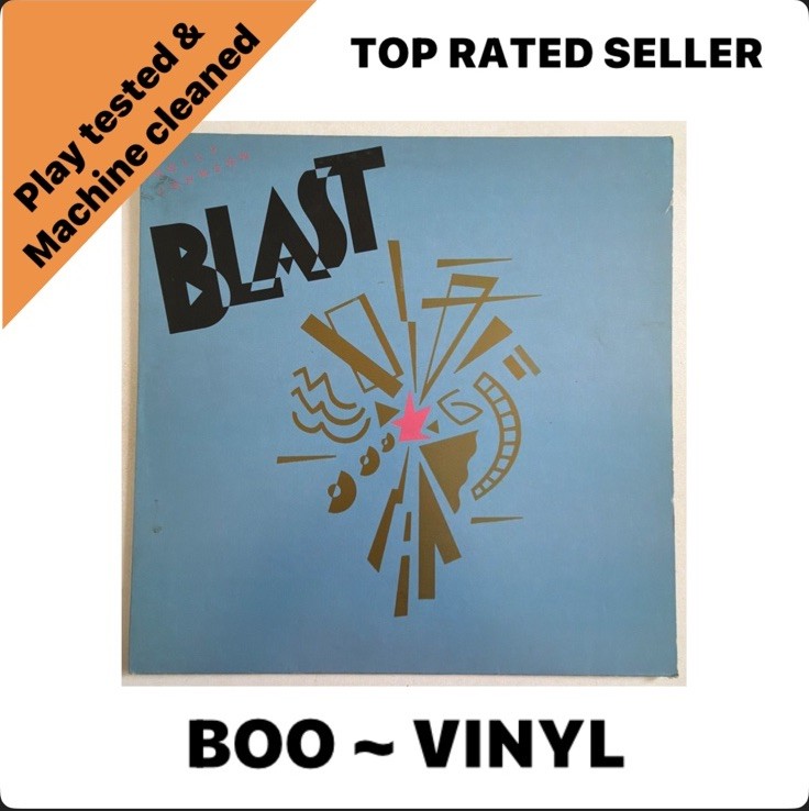 Holly Johnson - Blast LP - Album & Original Inner 1989  VG+ / VG+