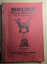 c 1929 Moline IL Implement Co Flying Dutchman Farm Implements General Catalog 60