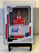 Madina Okot 2026 Panini Donruss Basketball WNBA #97 Rated Rookie Auto RC Dream