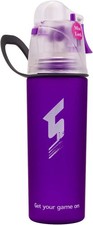 Sports Water Bottle Drink Spray, BPA Free Quick Water Flow Opens with One Click