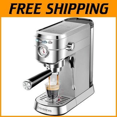 Barista Quality Espresso Maker, Milk Frother~