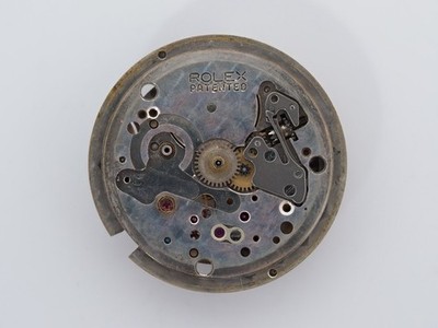 Vintage Rolex 1030 Complete Butterfly Movement Good Balance Sold AS IS