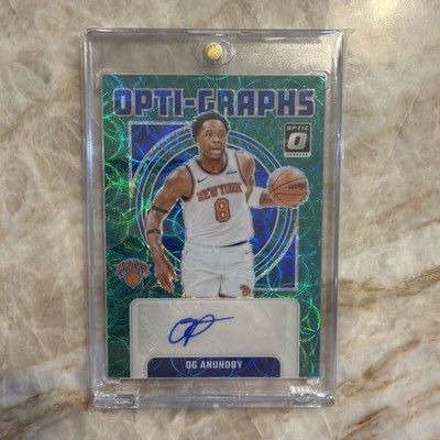 2024-25 Panini Donruss Optic OG Anunoby Opti-Graphs Auto /25 Knicks