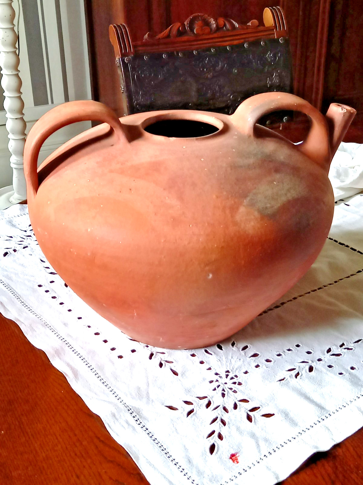 antique terracotta languedoc amphora