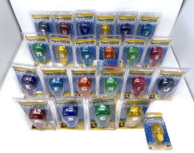 EK Success - Pick One - NEW Uppercase BLOCK Letter Hole Punch Craft Scrapbook
