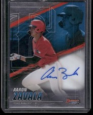 2021 Bowman's Best #B21-AZ Aaron Zavala Best of 2021 Autographs