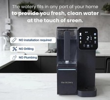 The Watery Reverse Osmosis Water Filter with 5L Tank Hot&Cold Water Dispenser UK