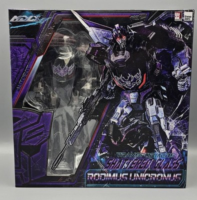 Transformers Three zero Shattered Glass Rodimus Unicronus MDLX Complete 