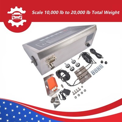 20000Lbs Full Scale Capacity Livestock Scale Kit Hogs Goats Pigs&Platform Scales
