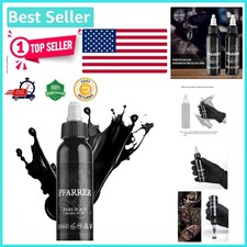 -Friendly Black Tattoo Ink 2oz - Pure Pigment for Professional Artists