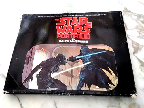Vtg,The Star Wars Portfolio By Ralph McQuarrie 1977 -Complete Set 21.