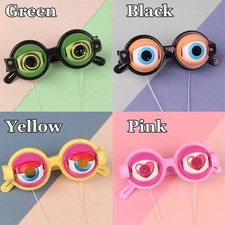 Party Toy Adult Kids Funny Wink Glasses Eyewear Crazy Eyes Props Crazy Blink UK 