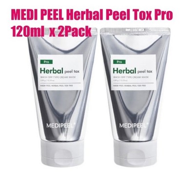 MEDI PEEL Herbal Peel Tox Pro 120ml Wash Off Type Cream x  2pack