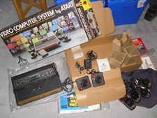 1977 Atari 2600 Console rare BOX - PAL total complete No1 best IN UK! heavy six