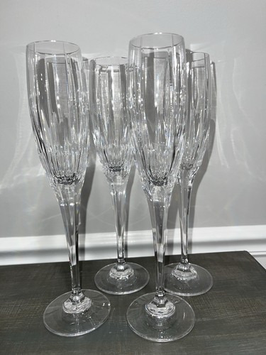 Sektflöten Mikasa Arctic Lights Platin Hochzeit Toastgläser 4er Set - Bild 5 von 11