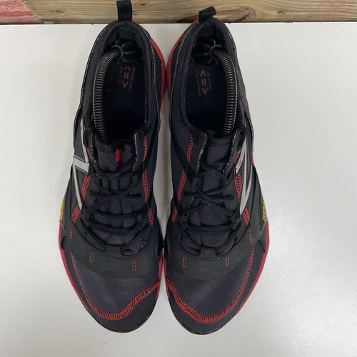 New Balance Trail Barefoot Runner Minimus Zapatos para Correr para Hombres Talla 11.5 D Negro Rojo - Imagen 8 de 12