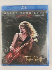 TAYLOR SWIFT Speak Now World Tour Live CD/BLURAY bonus disc Factory Sealed NEW
